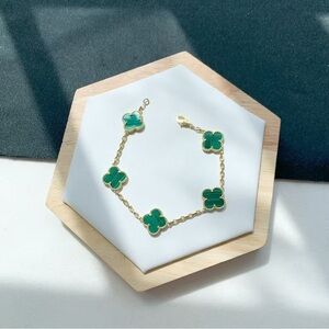 Van Cleef & Arpels Vintage Alhambra 5 Motifs Bracelet